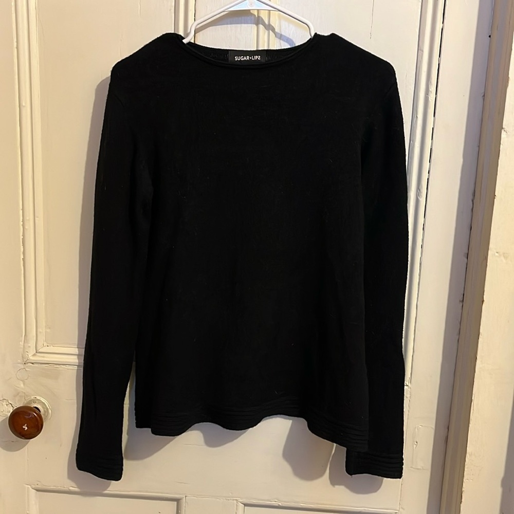Sugarlips Sweater - Extra Small/Small, Black
